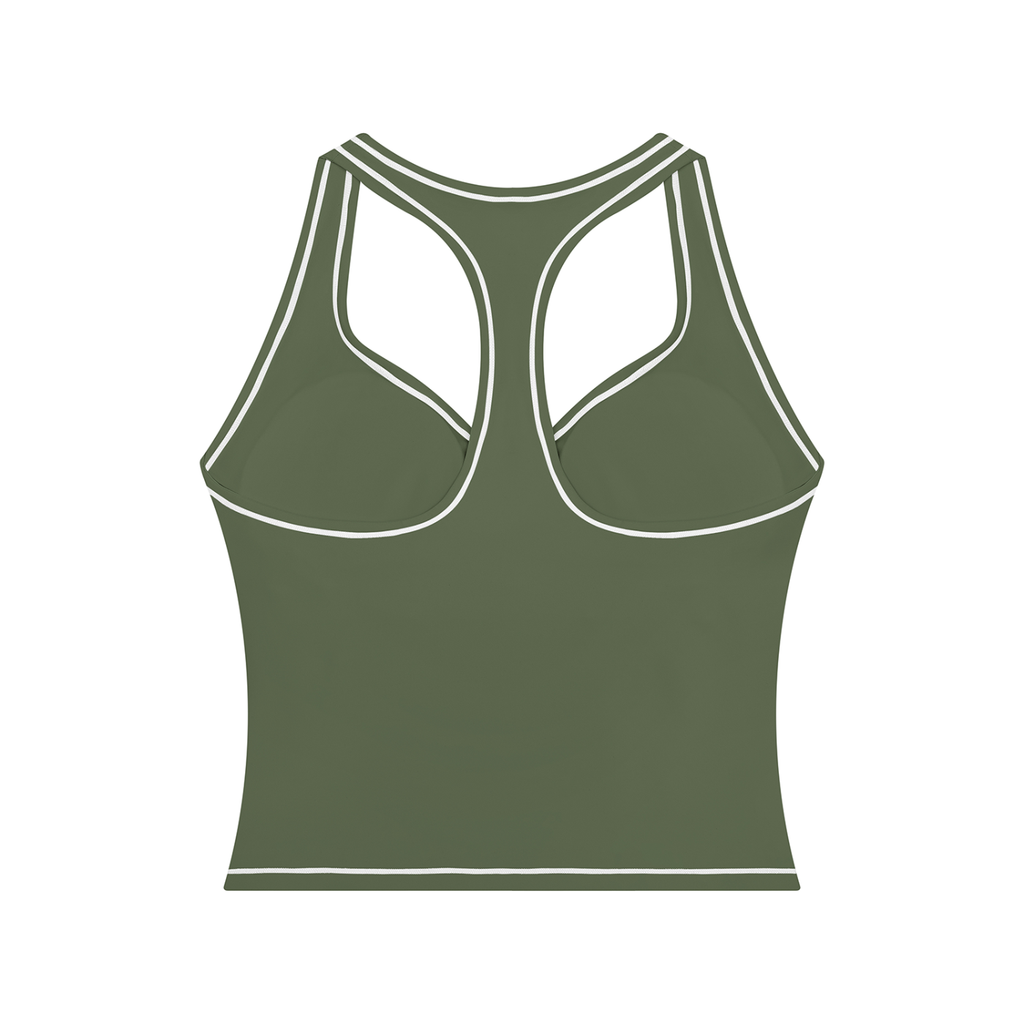 WMN’$ Topstitching Yoga Tank Top