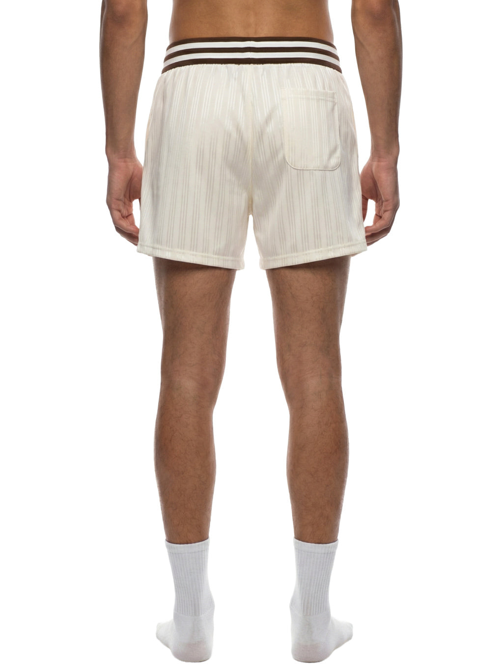 $triped Drawstring Shorts