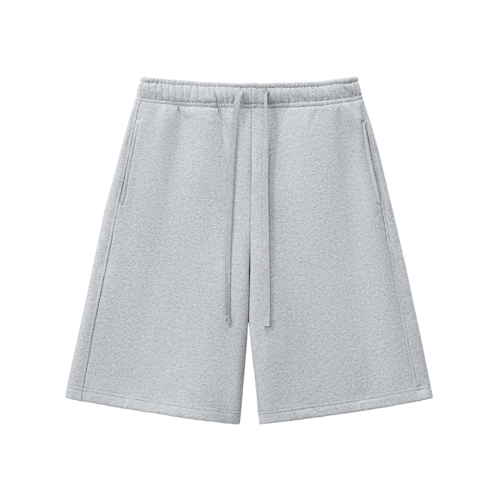 Essential Heavyweight Fleece Shorts - Flower Gray