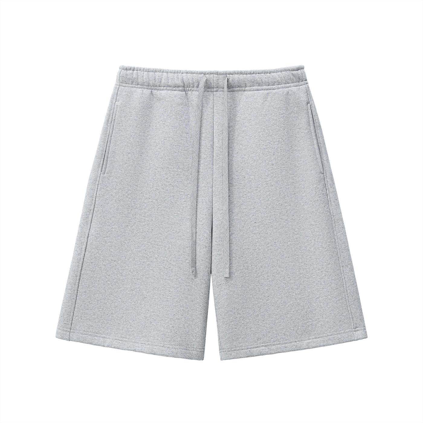 Essential Heavyweight Fleece Shorts - Flower Gray