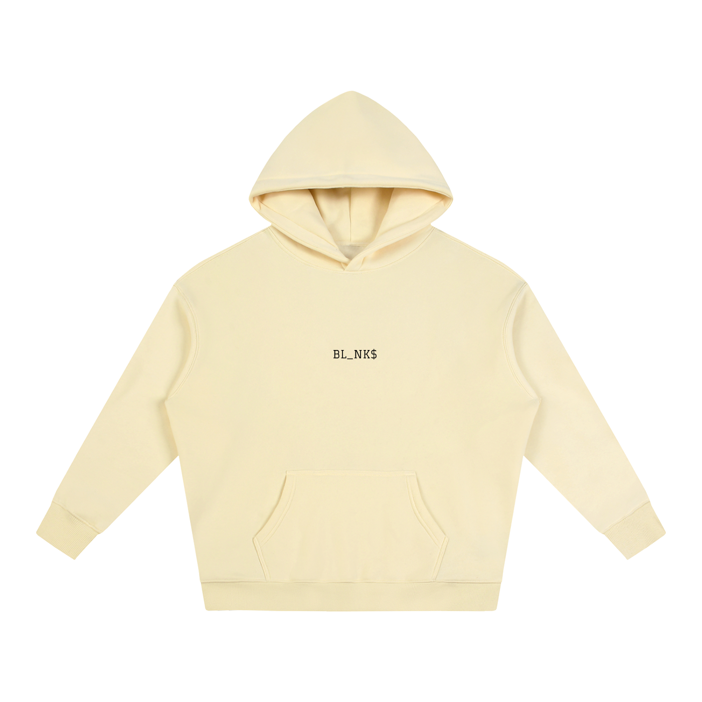 Over$ize Fleeced Hoodie - BL_NK$ Logo