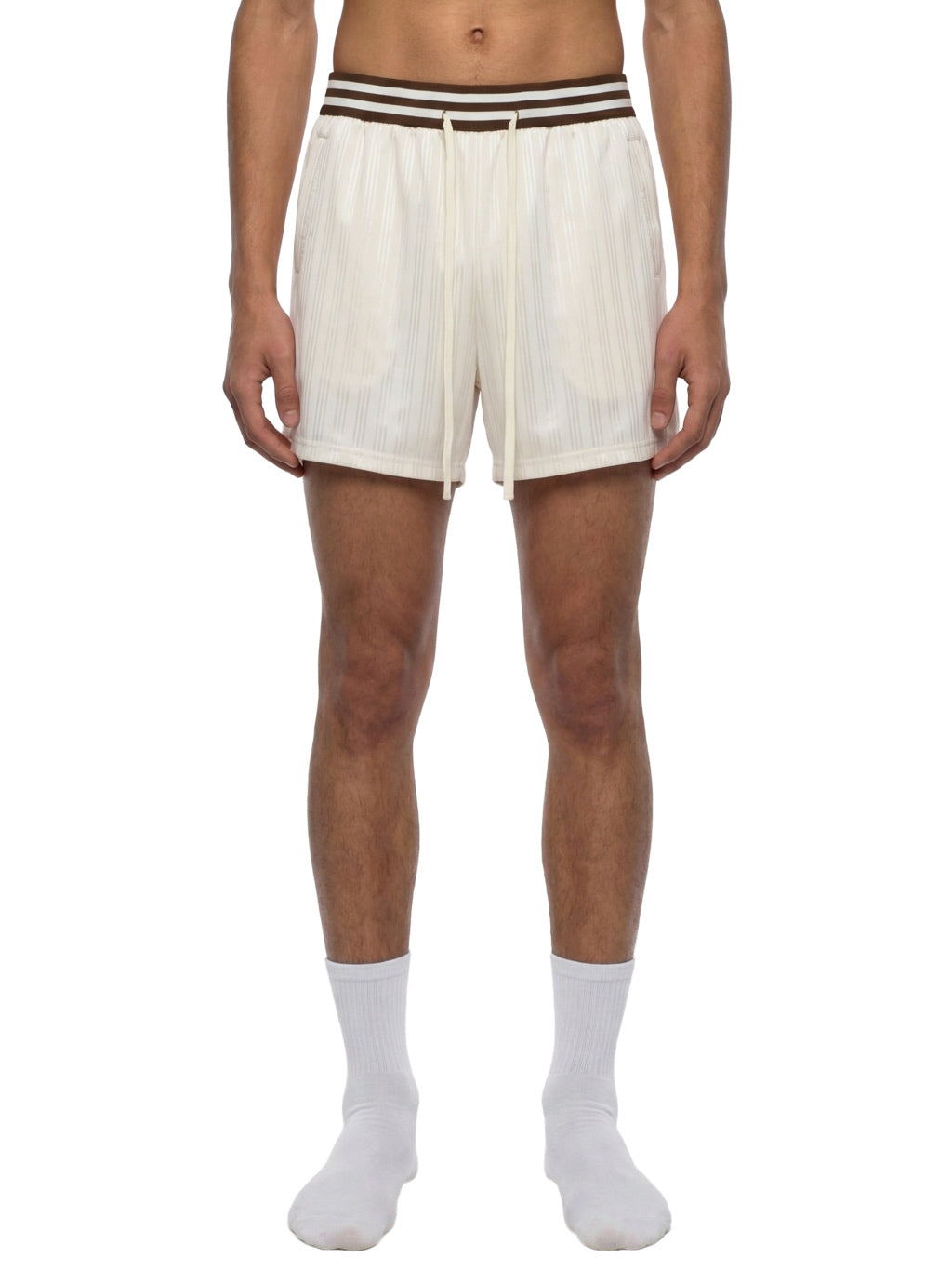 $triped Drawstring Shorts