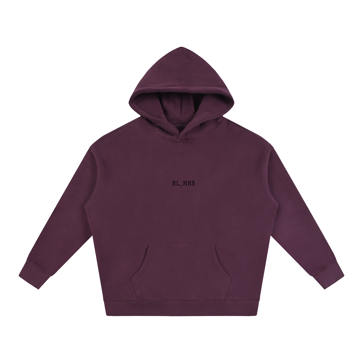 Over$ize Fleeced Hoodie - BL_NK$ Logo