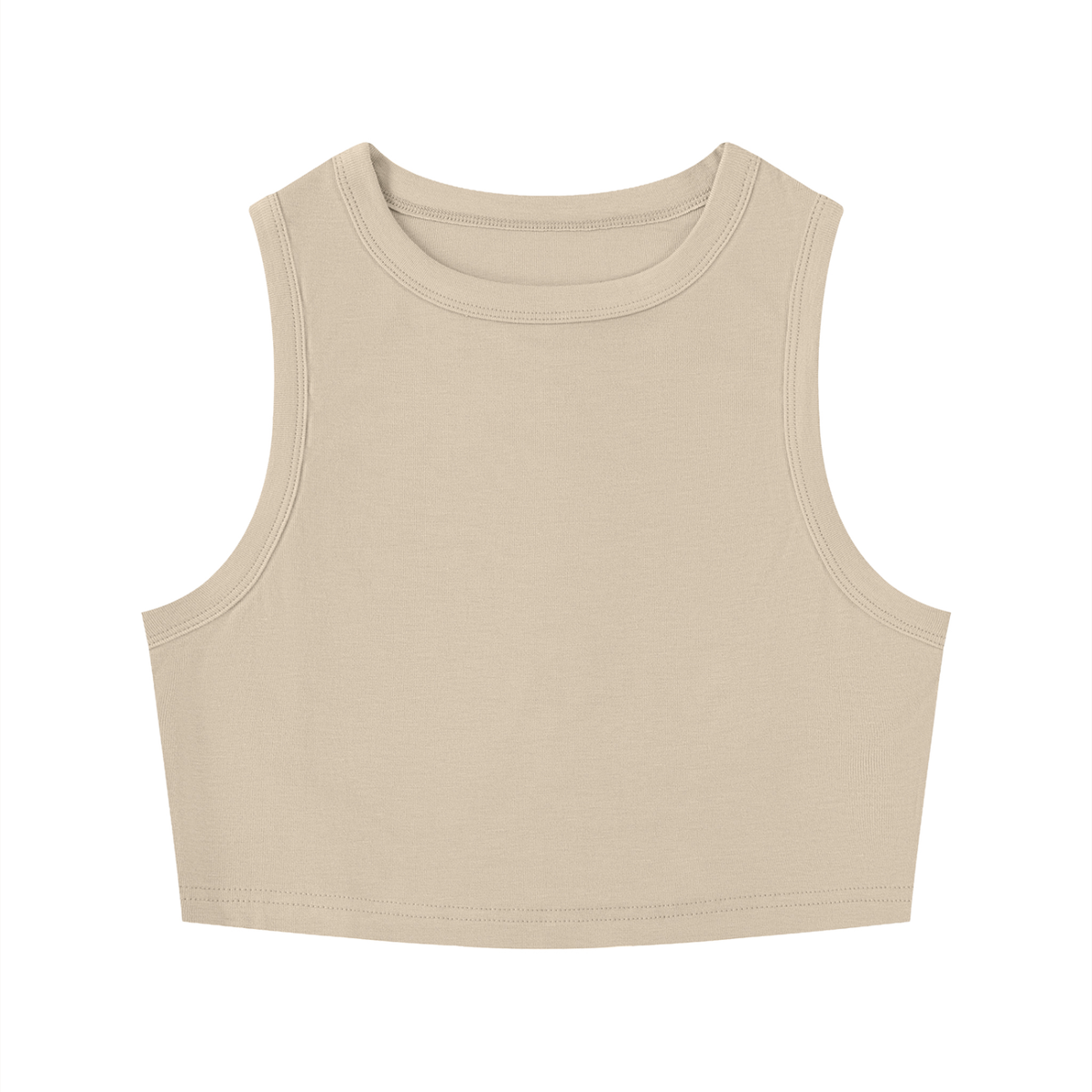 WMN’$ Crewneck Crop Tank Top
