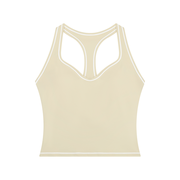 WMN’$ Topstitching Yoga Tank Top