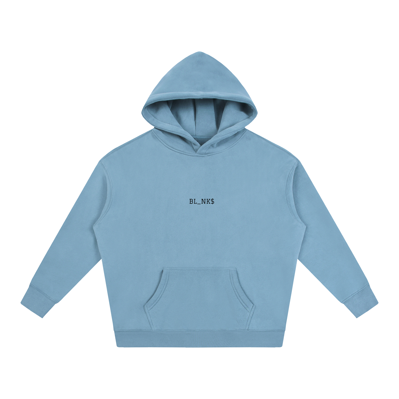 Over$ize Fleeced Hoodie - BL_NK$ Logo