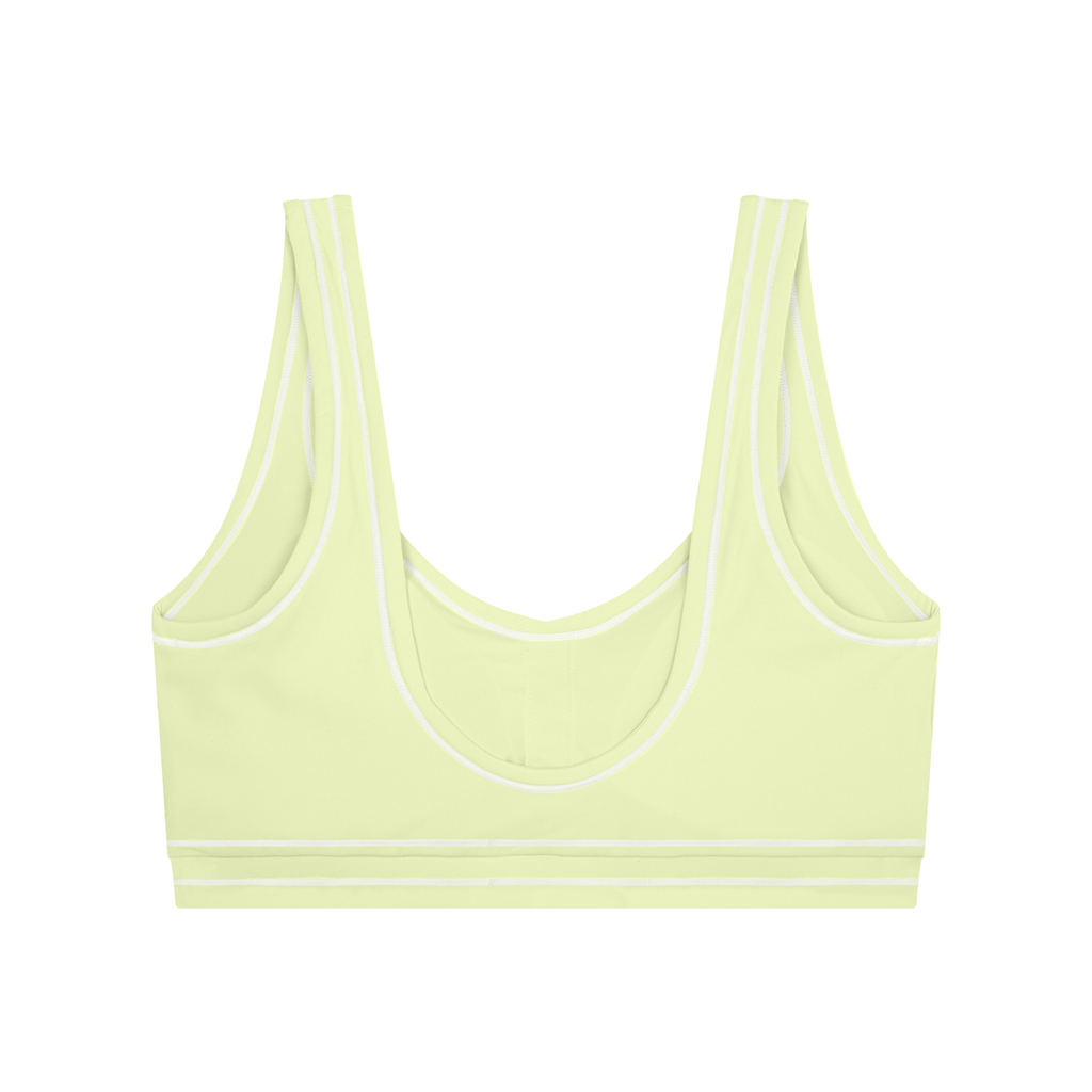 WMN’$ Topstitching Yoga Sports Bra