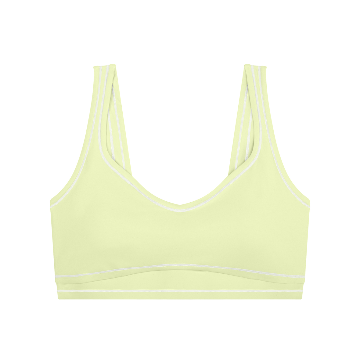 WMN’$ Topstitching Yoga Sports Bra