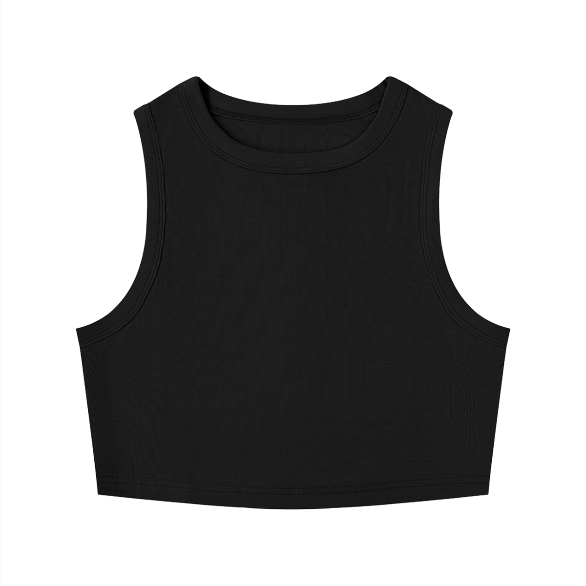 WMN’$ Crewneck Crop Tank Top