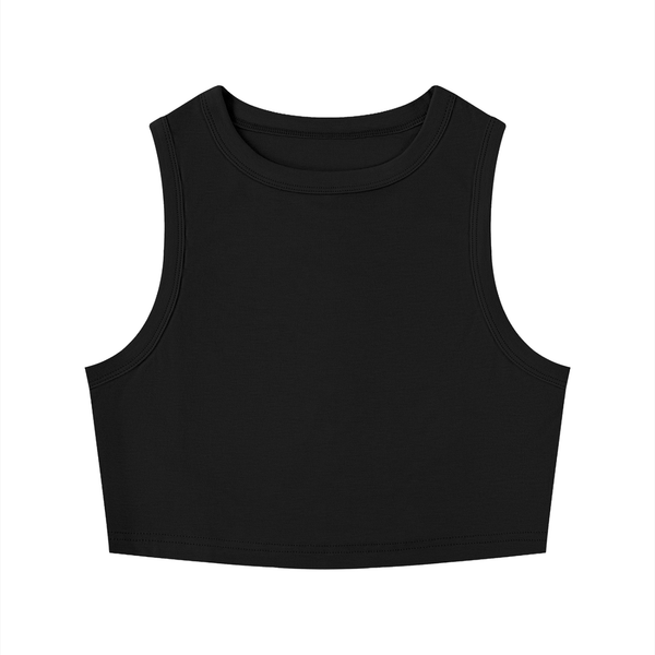 WMN’$ Crewneck Crop Tank Top