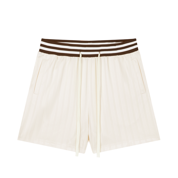 $triped Drawstring Shorts