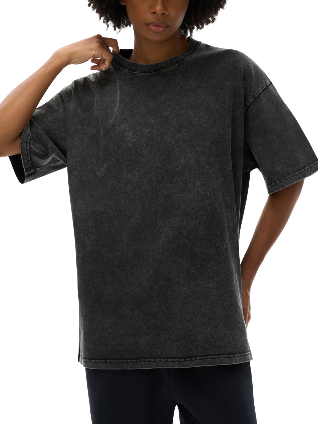 $nowWashed Oversized Cotton Tee