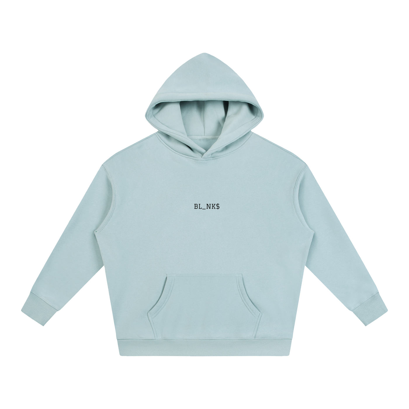 Over$ize Fleeced Hoodie - BL_NK$ Logo