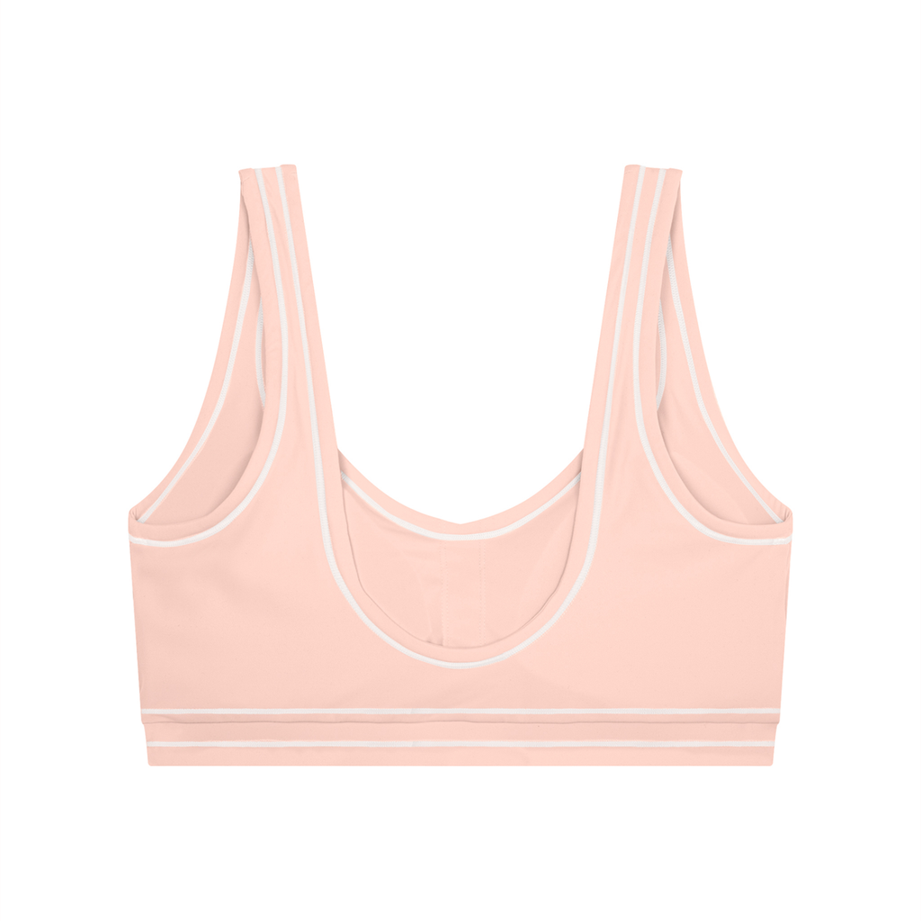 WMN’$ Topstitching Yoga Sports Bra