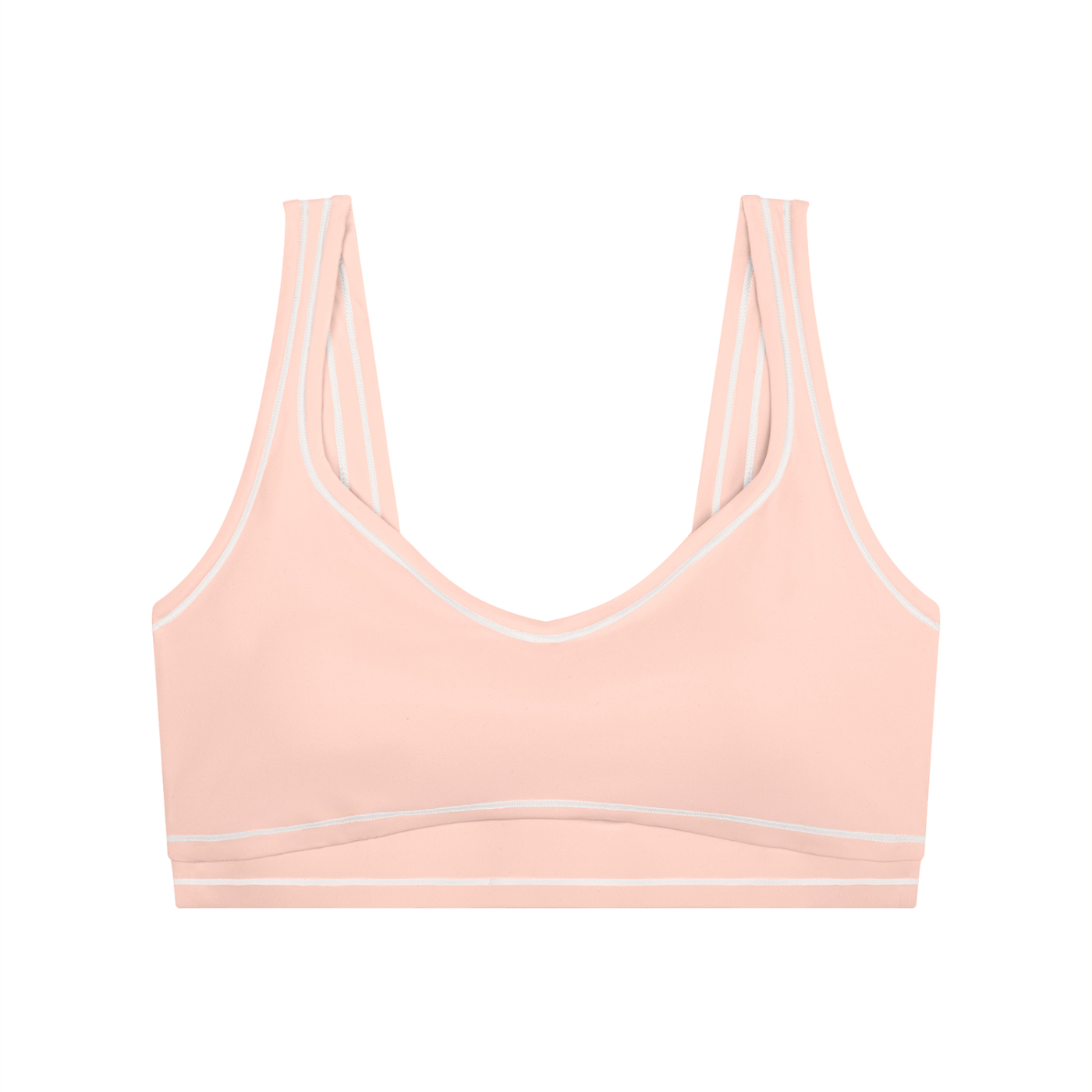 WMN’$ Topstitching Yoga Sports Bra