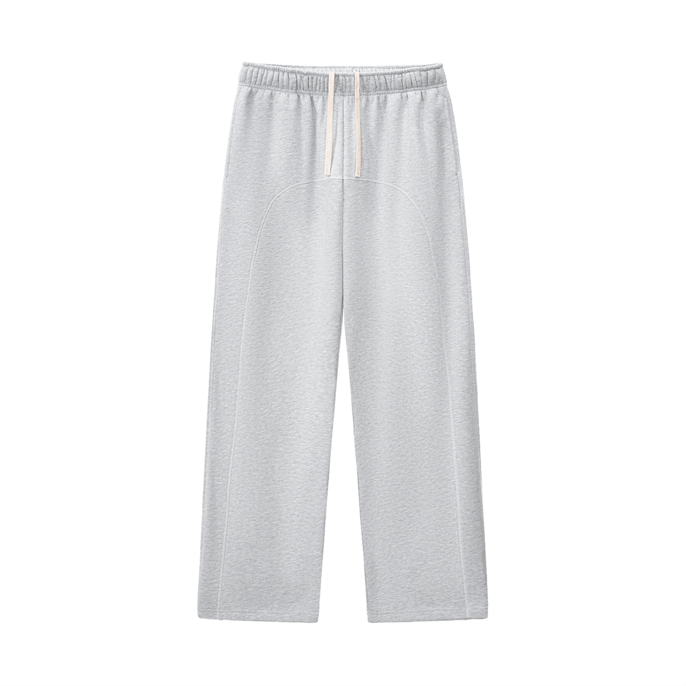 Contrast-$titched Fleece Sweatpants