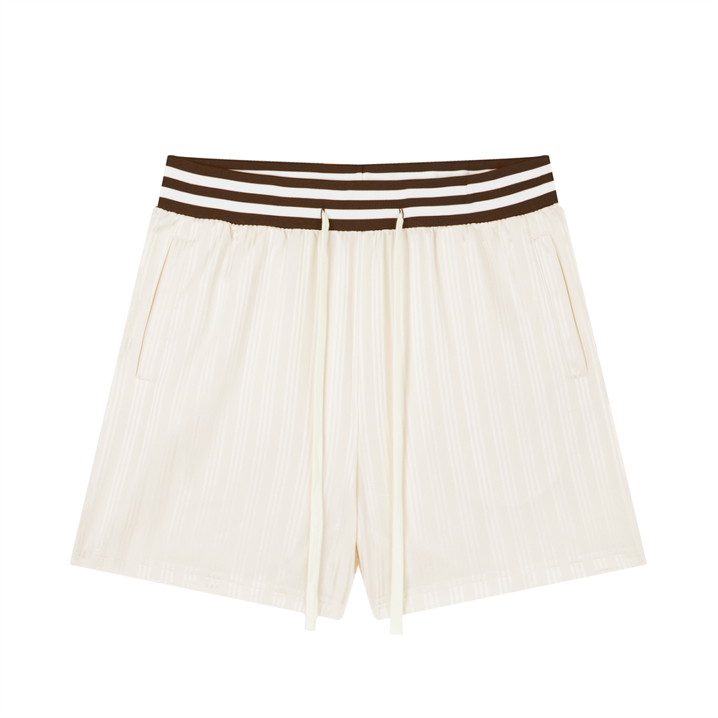 $triped Drawstring Shorts