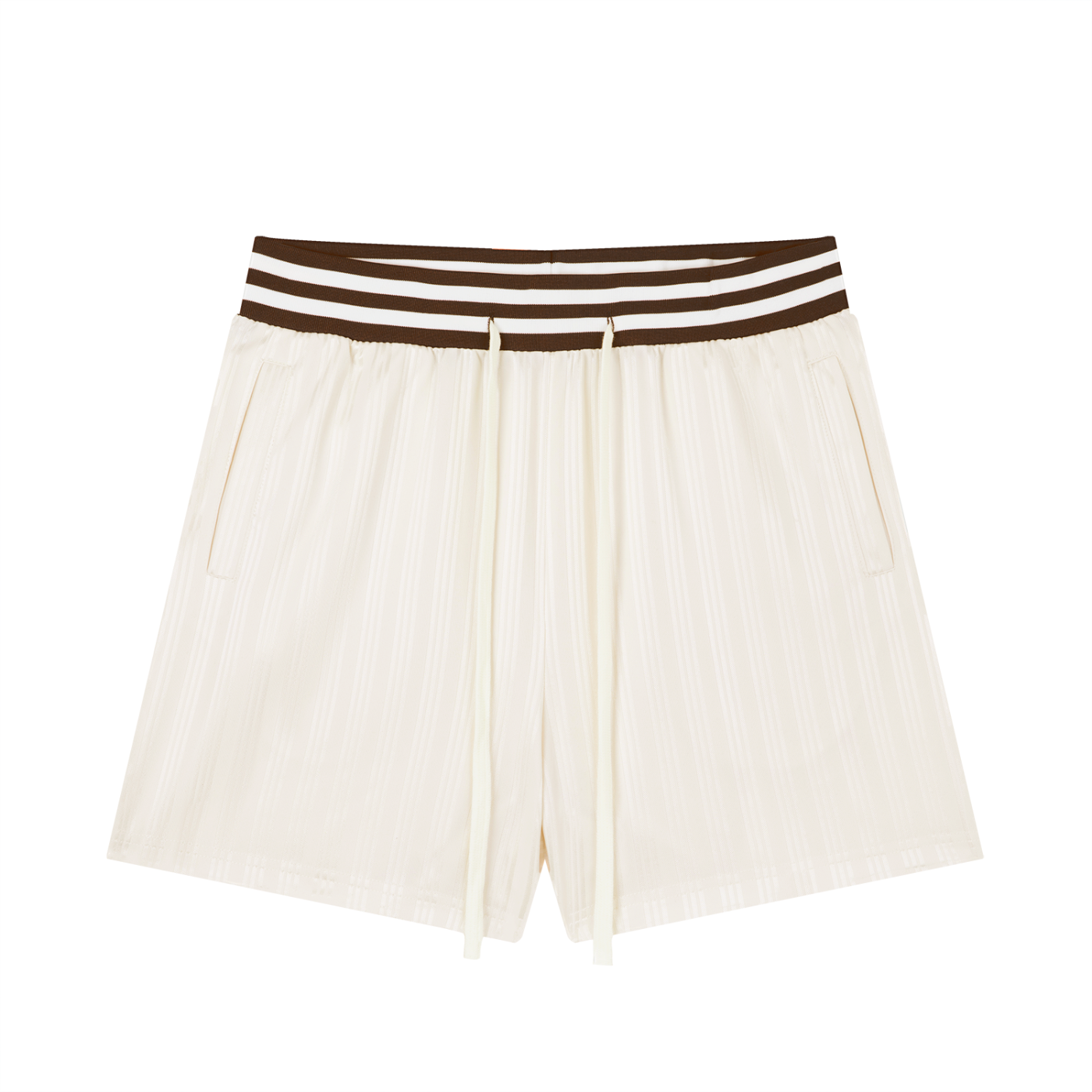 $triped Drawstring Shorts