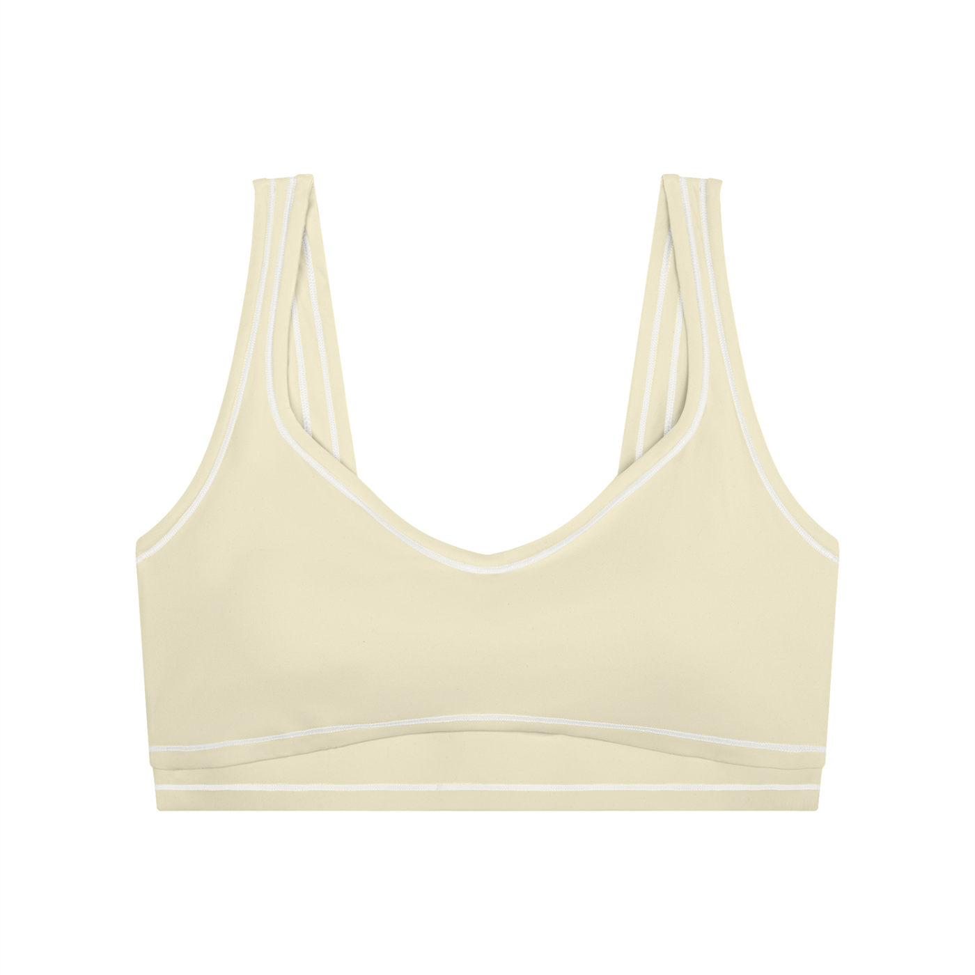 WMN’$ Topstitching Yoga Sports Bra