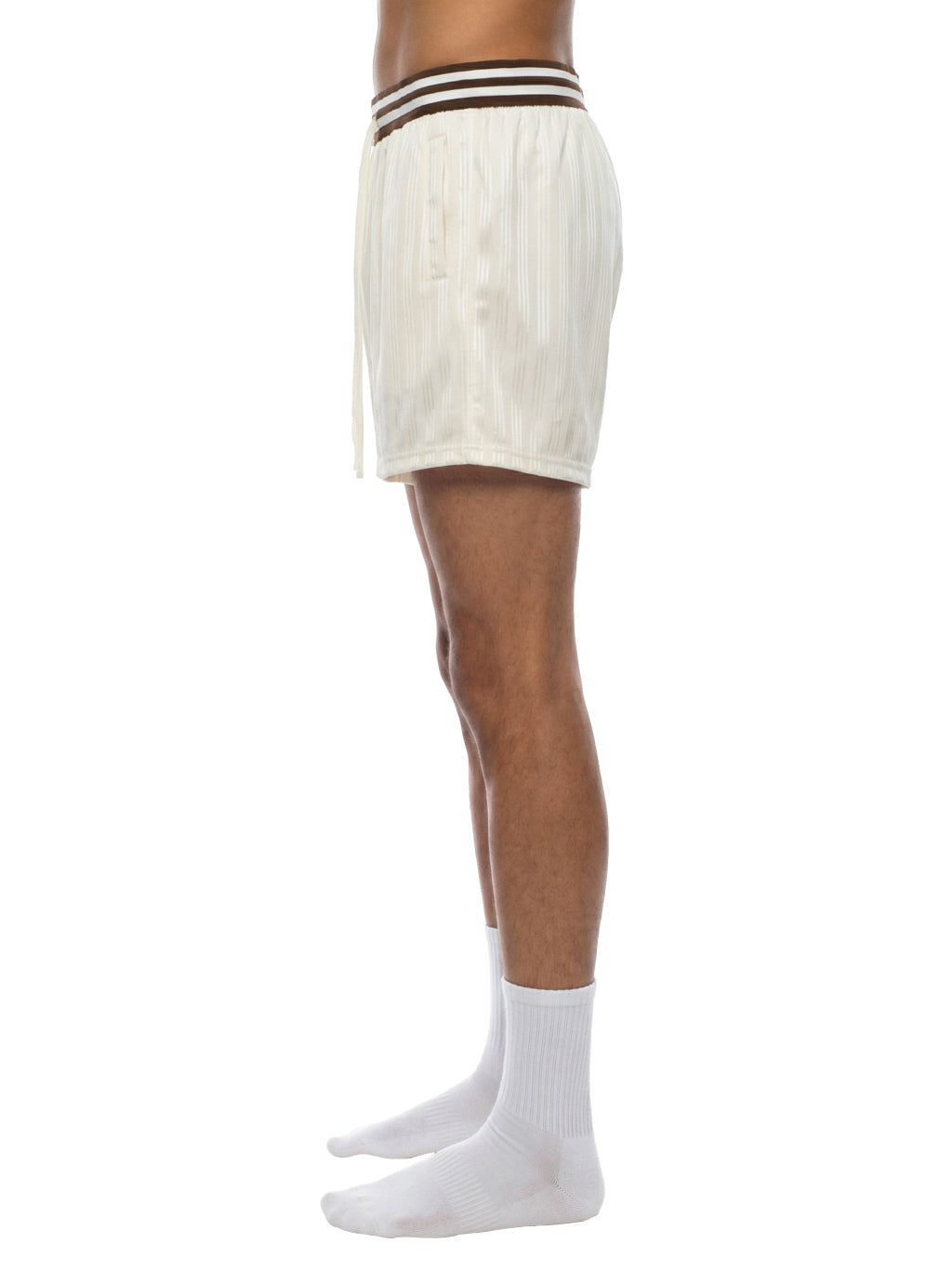 $triped Drawstring Shorts