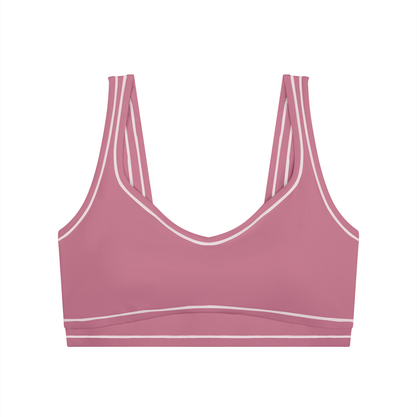 WMN’$ Topstitching Yoga Sports Bra