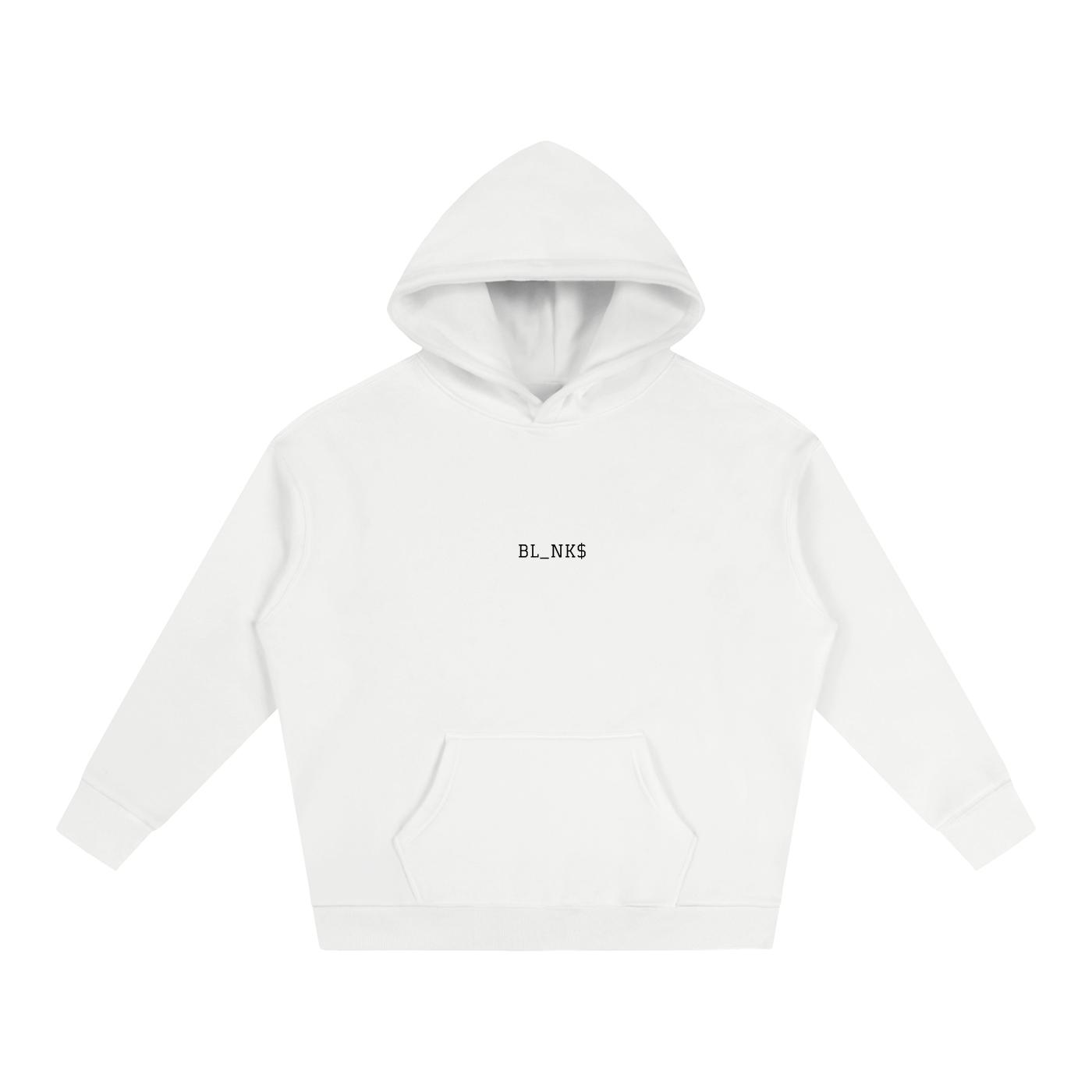 Over$ize Fleeced Hoodie - BL_NK$ Logo
