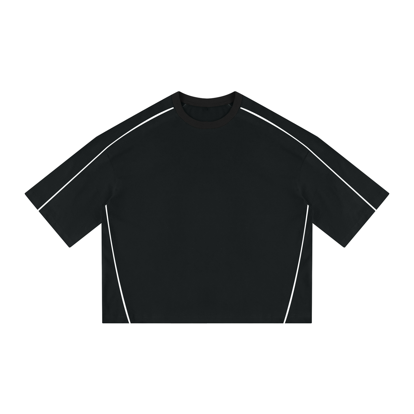 Heavyweight Boxy Piping T$hirt