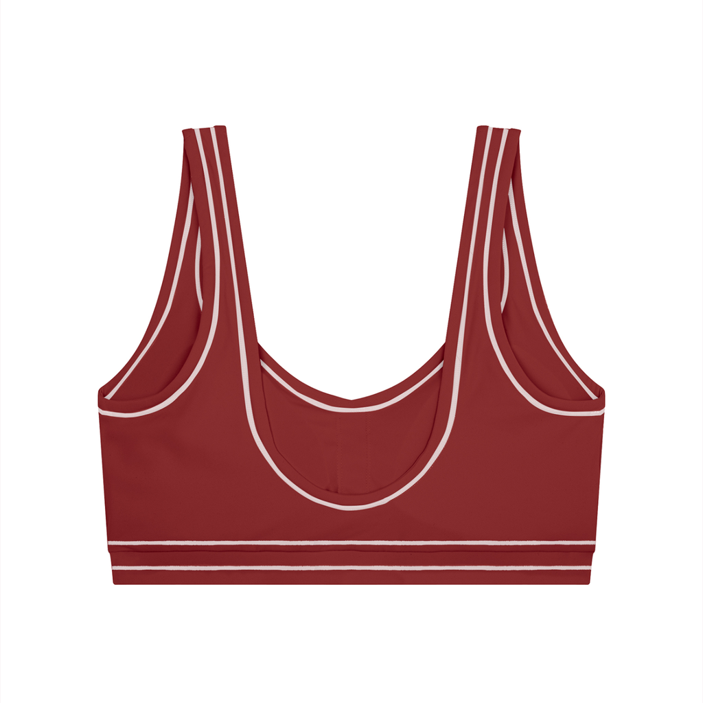 WMN’$ Topstitching Yoga Sports Bra