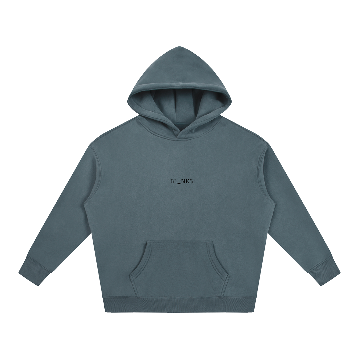 Over$ize Fleeced Hoodie - BL_NK$ Logo