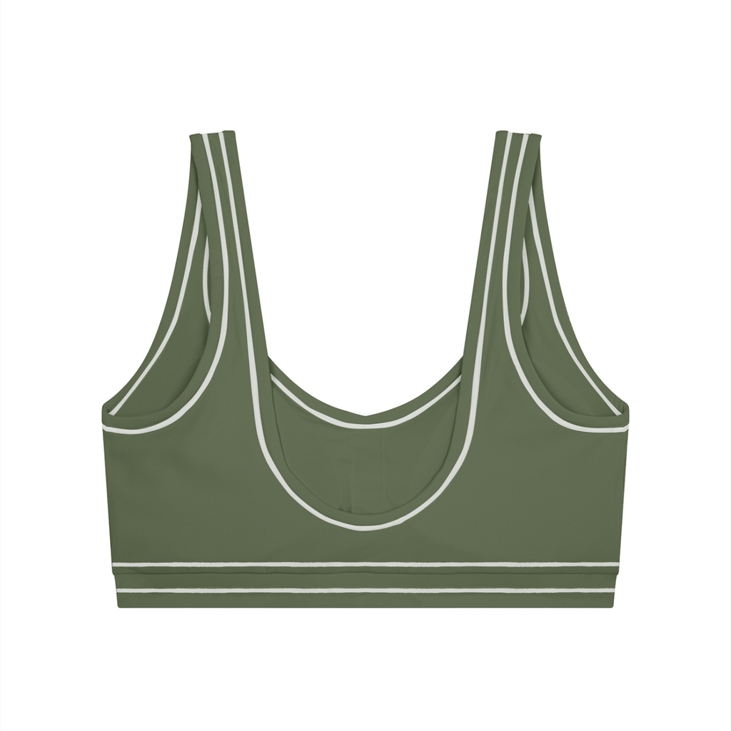 WMN’$ Topstitching Yoga Sports Bra