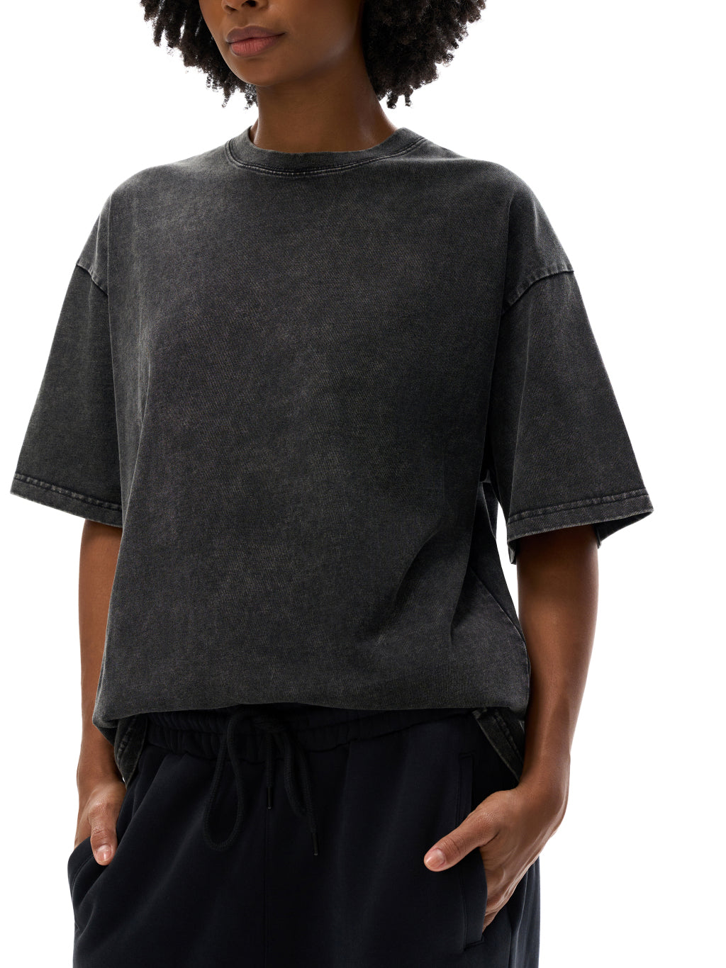 $nowWashed Oversized Cotton Tee