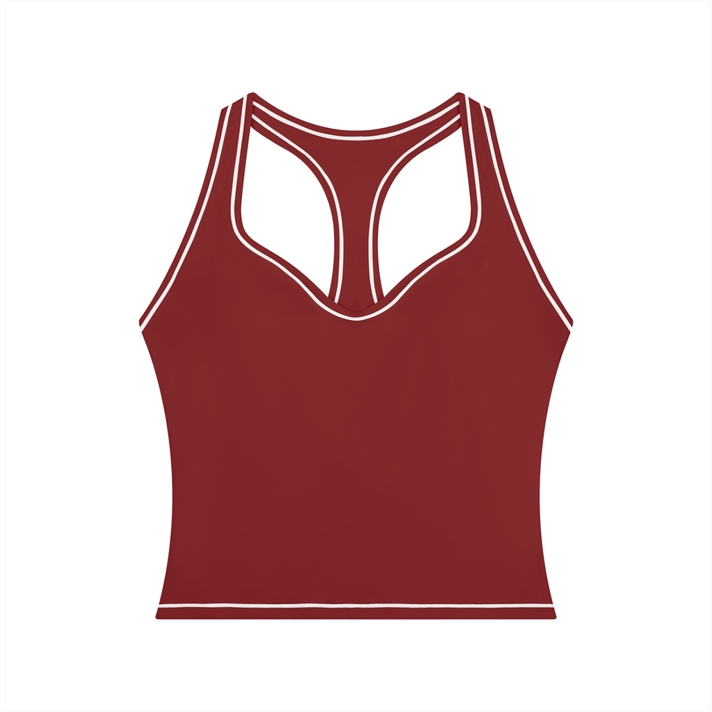 WMN’$ Topstitching Yoga Tank Top