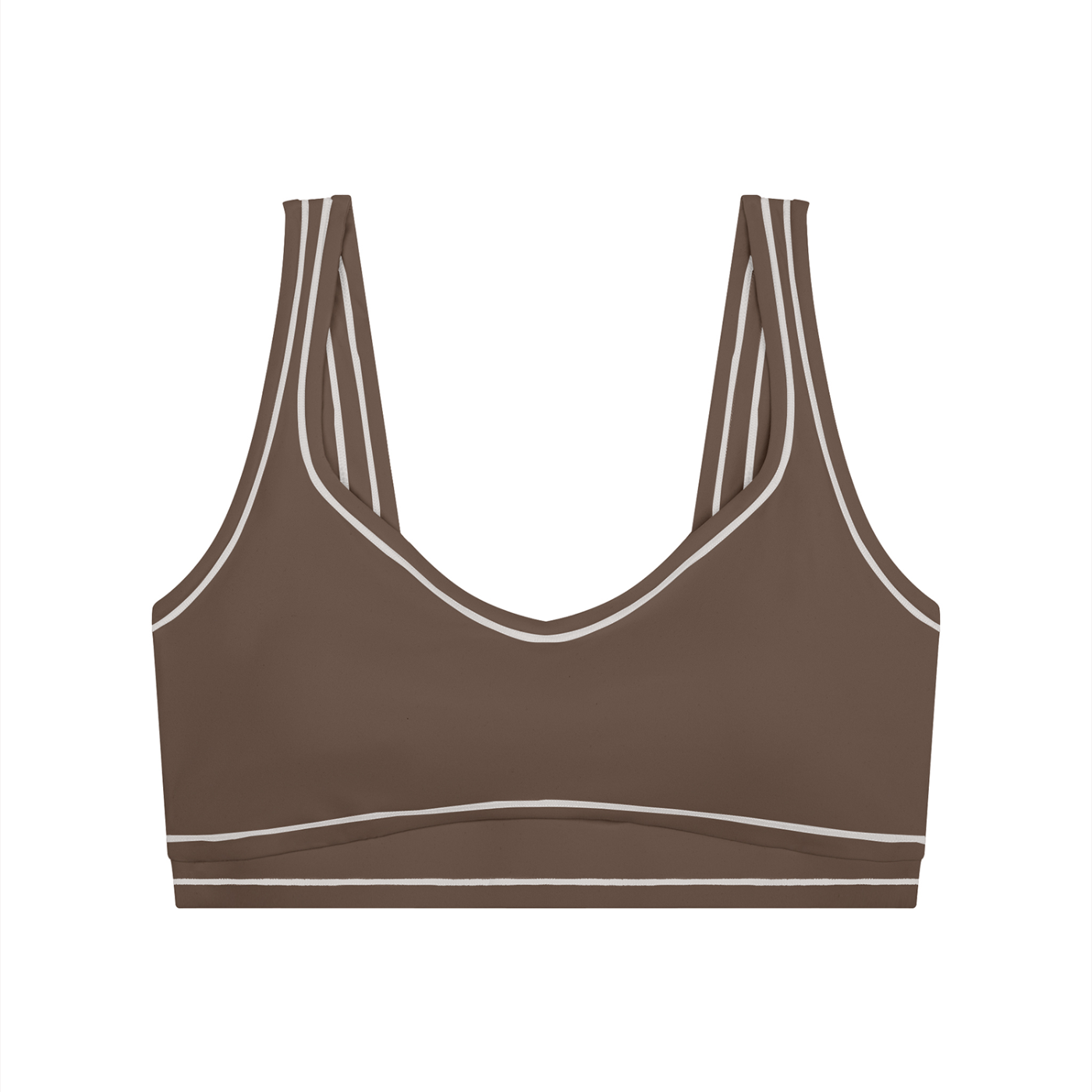 WMN’$ Topstitching Yoga Sports Bra