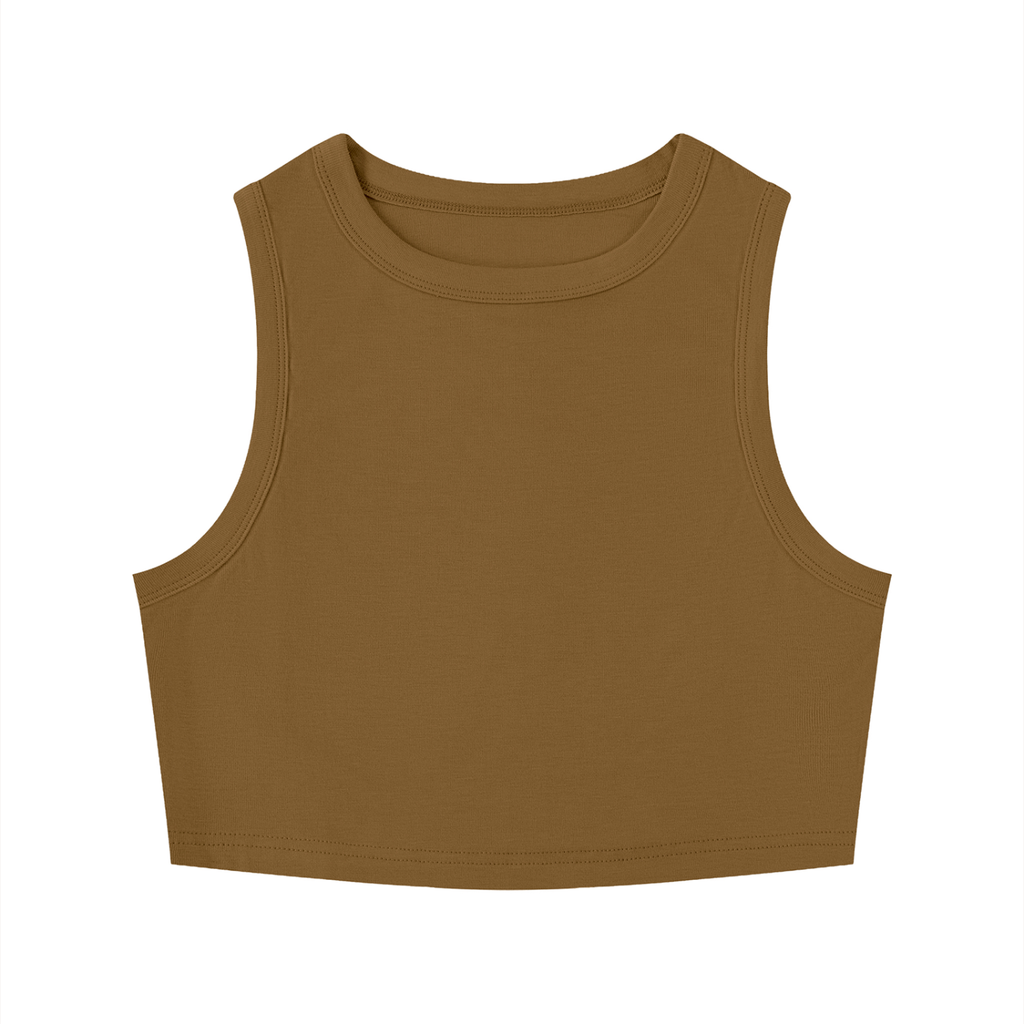 WMN’$ Crewneck Crop Tank Top