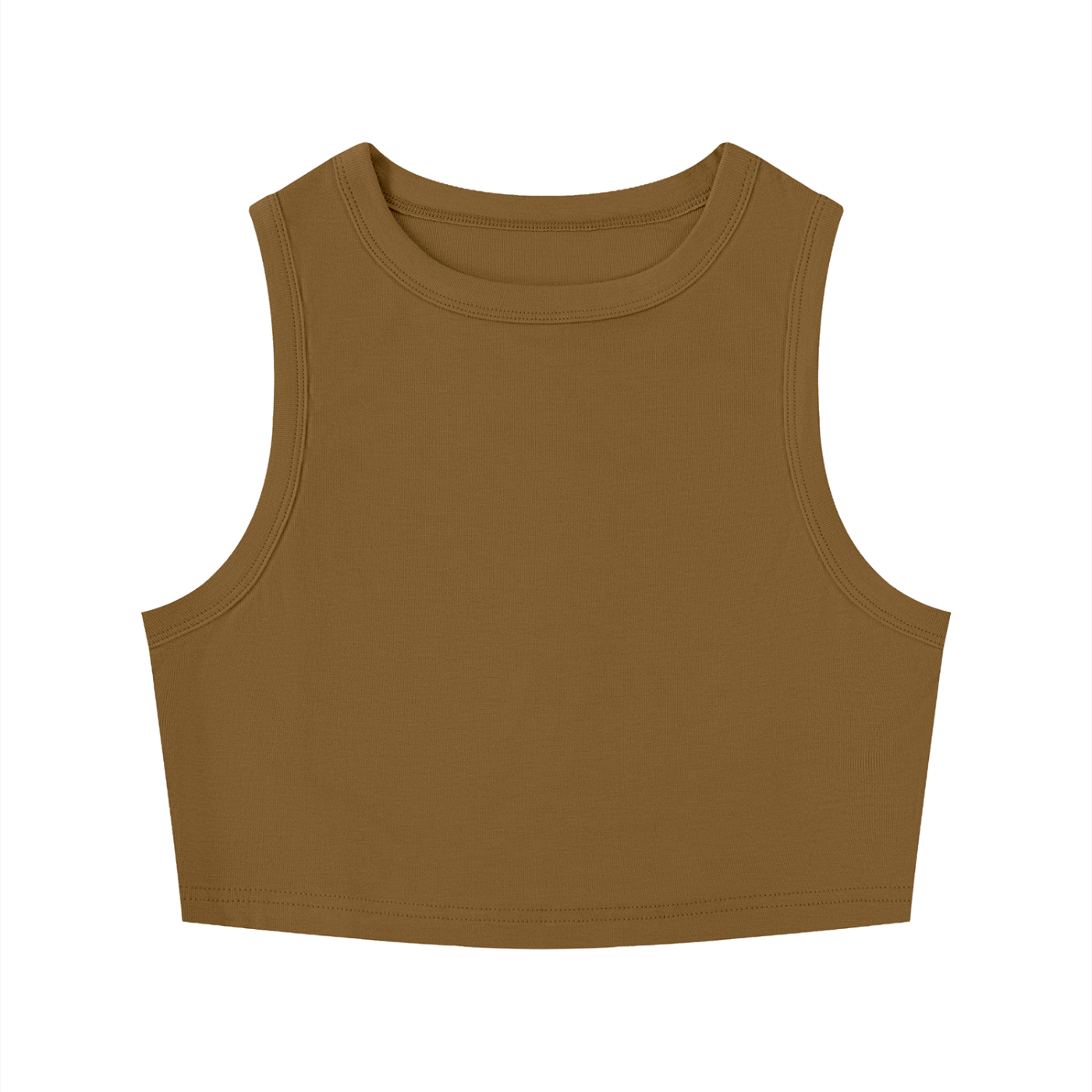 WMN’$ Crewneck Crop Tank Top