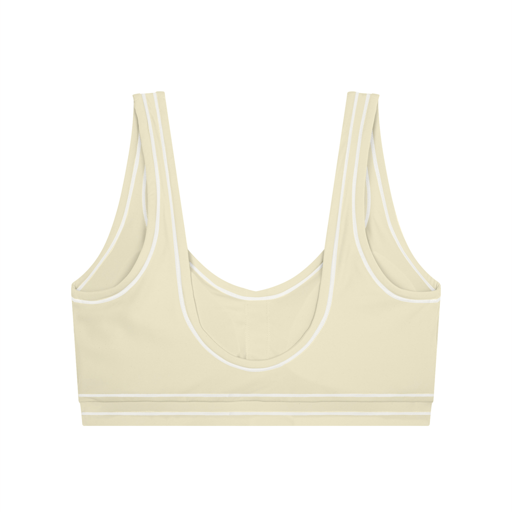 WMN’$ Topstitching Yoga Sports Bra