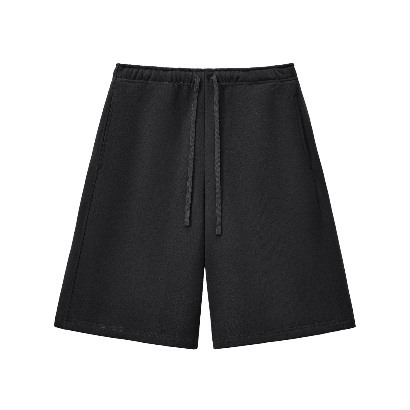 Essential Heavyweight Fleece Shorts - Black