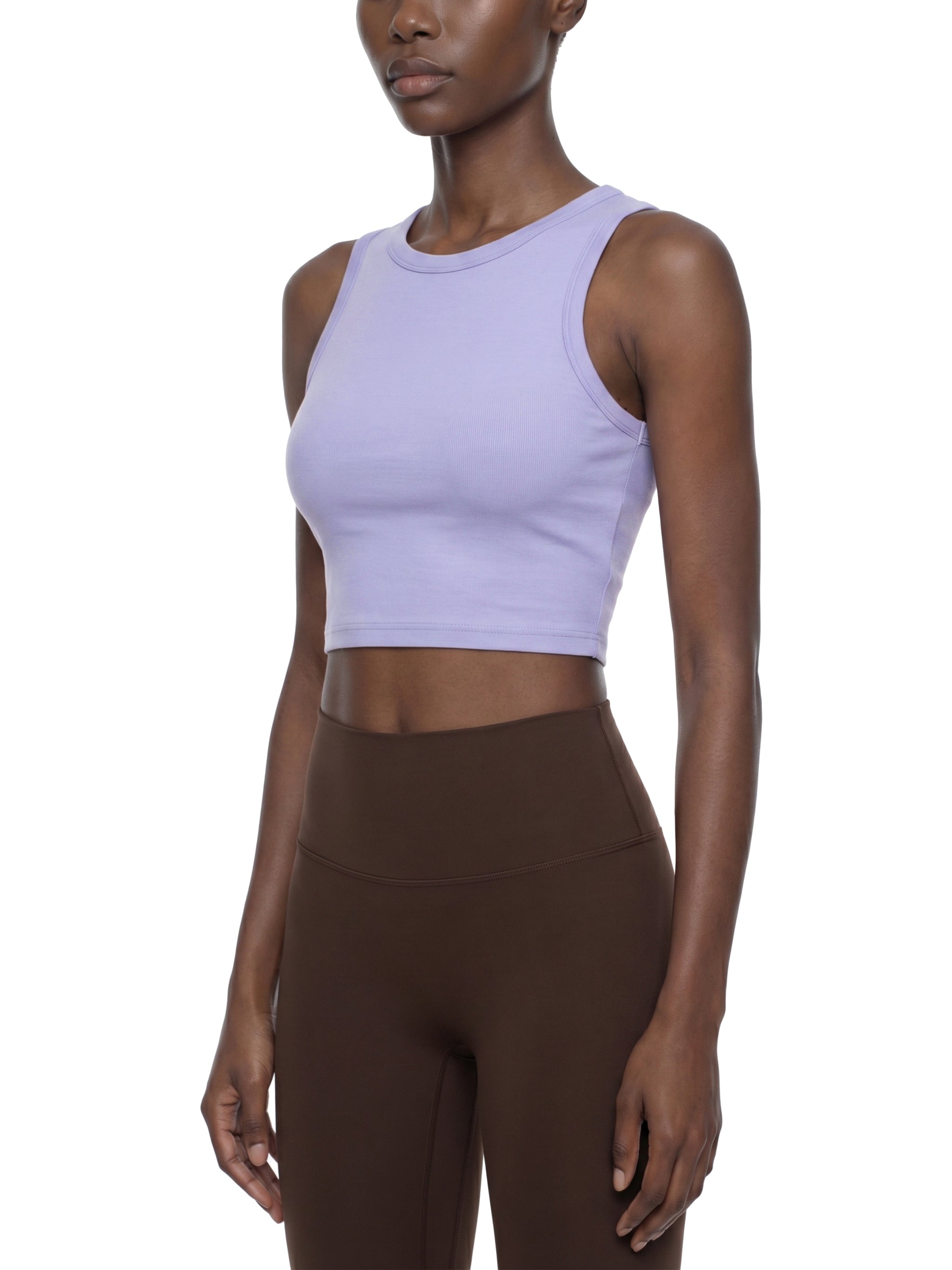 WMN’$ Crewneck Crop Tank Top
