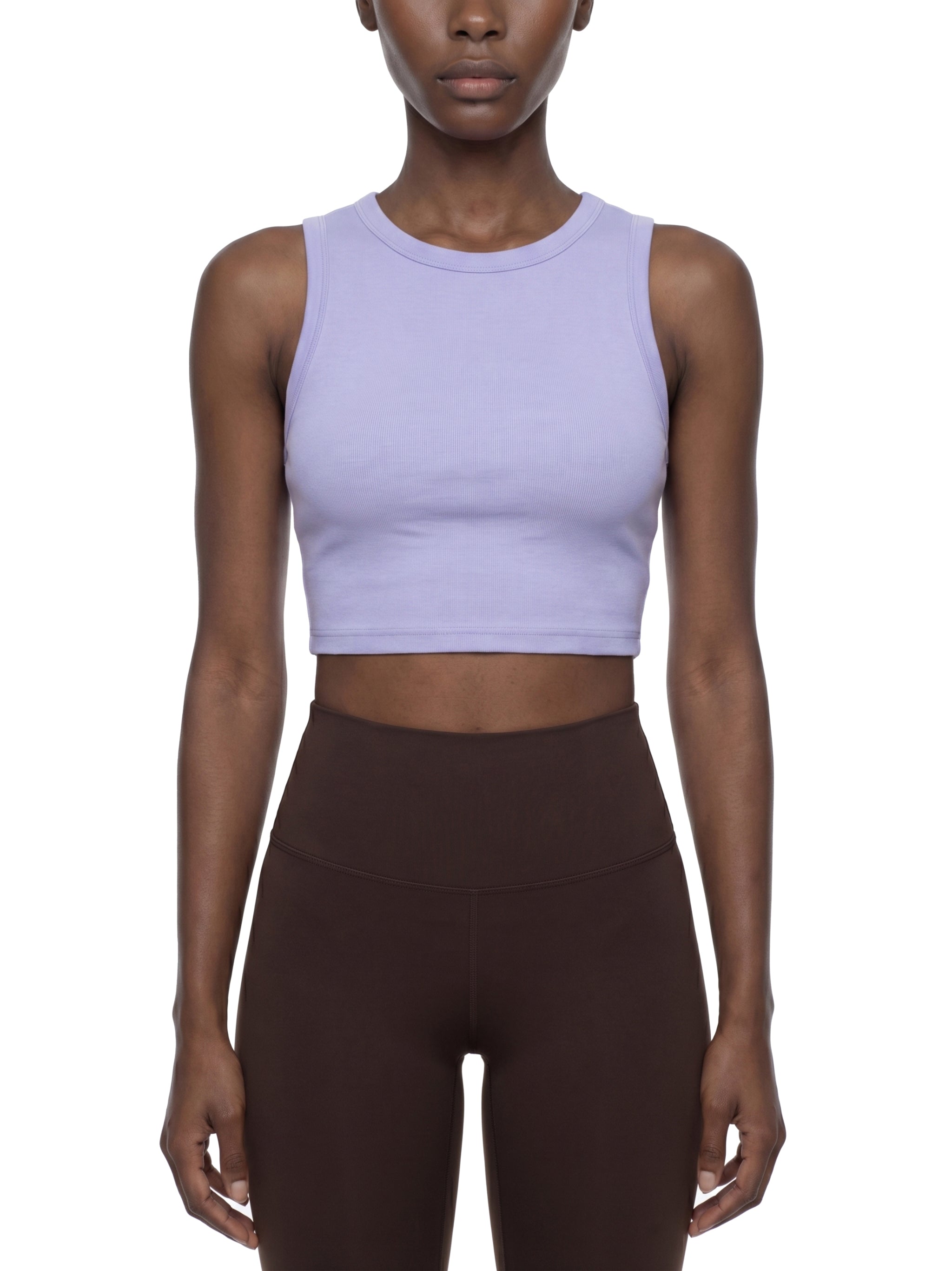 WMN’$ Crewneck Crop Tank Top